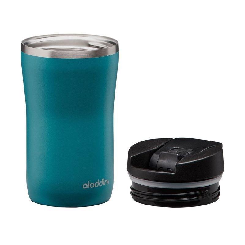 Aladdin Cafe Thermavac Leak-Lock Stainless Steel Mug Aqua Blue 250ml, , large image number 2