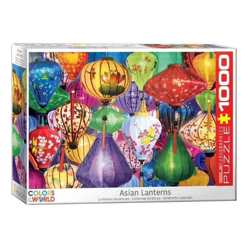 Eurographics Asian Lanterns 1000 Pcs Jigsaw Puzzle, , large image number 0