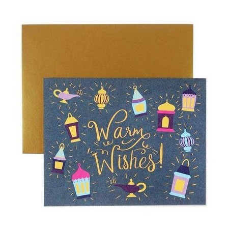 HELLO HOLY DAYS - Hello Holy Days Warm Wishes Single A2 Greeting Card
