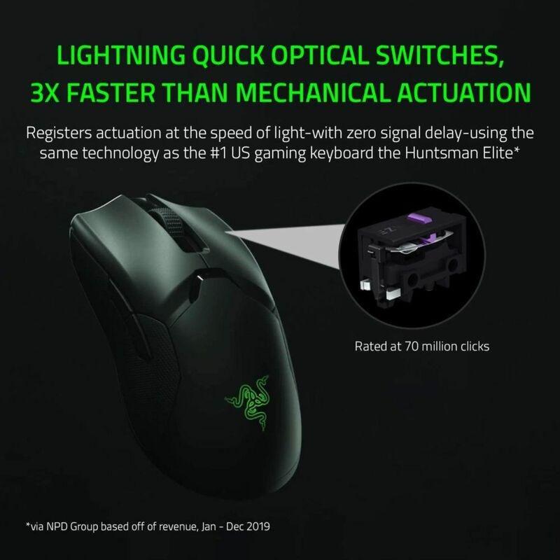 Razer Viper Ultimate Black Gaming Mouse without Charging Dock, , large image number 4