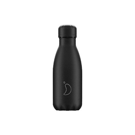 CHILLY'S BOTTLES - Chilly's Bottle Monochrome All Black Water Bottle 260ml