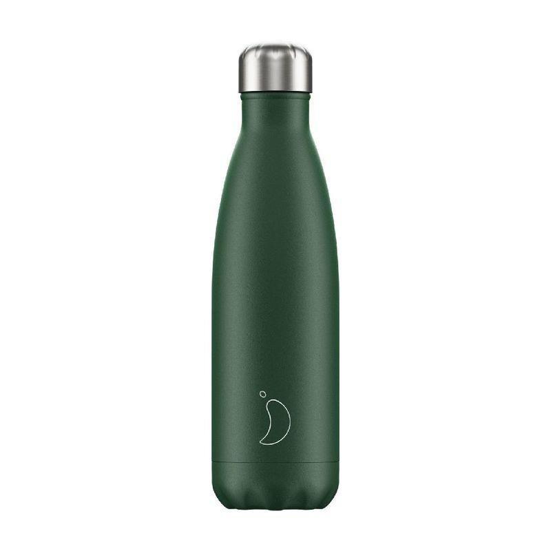Chilly's Bottle Matte Green Water Bottle 500ml, , large image number 0