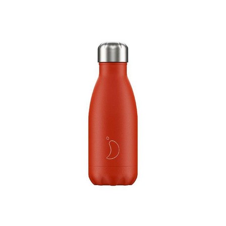 CHILLY'S BOTTLES - Chilly's Bottle Neon Red Water Bottle 260ml