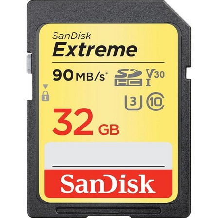 Sandisk - SanDisk Extreme 32 GB 32GB SDHC UHS-I Class 10 Memory Card