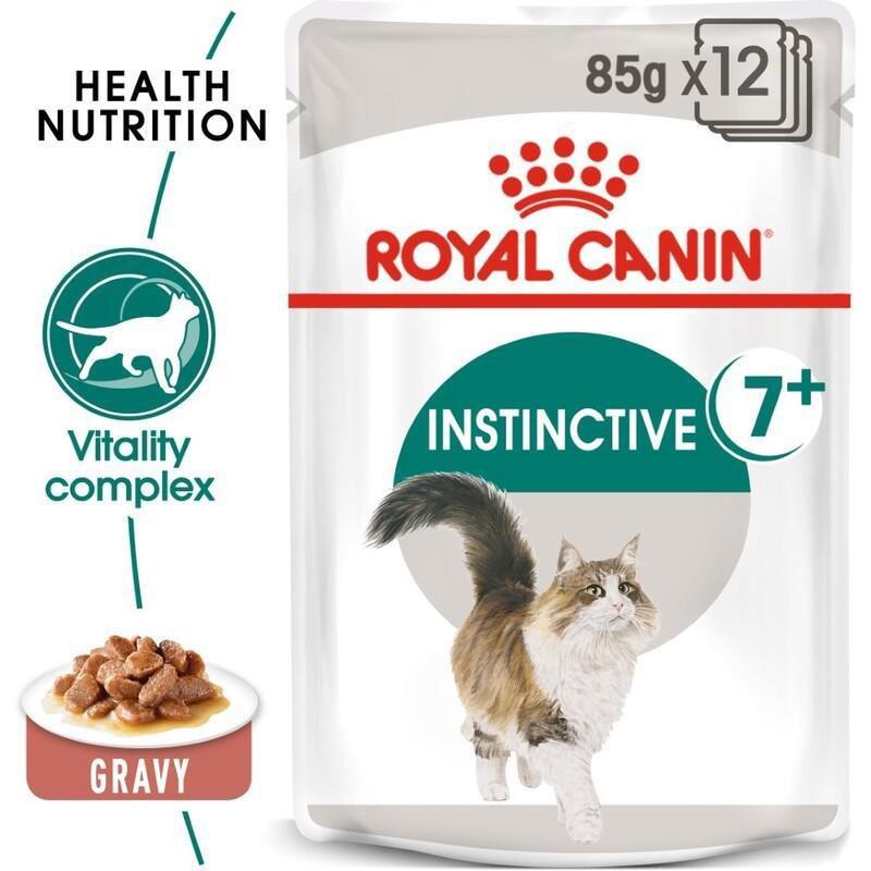 Royal Canin Feline Health Nutrition Instinctive +7 Gravy (Wet Food - Pouches), , large image number 0