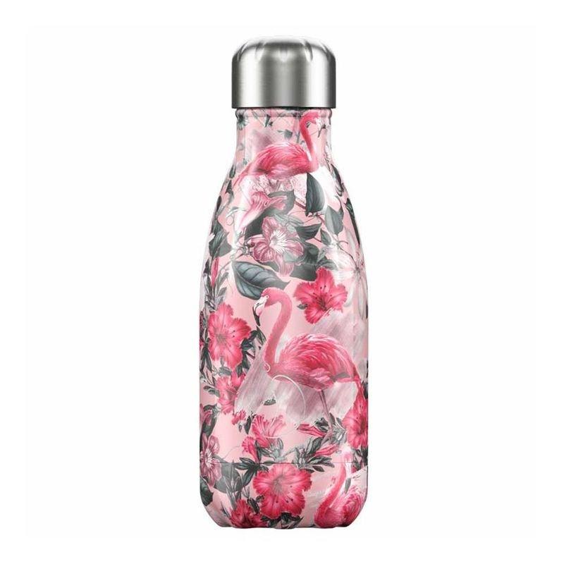 Chilly's Bottles Tropical Falmingo 260ml Water Bottle, , large image number 0