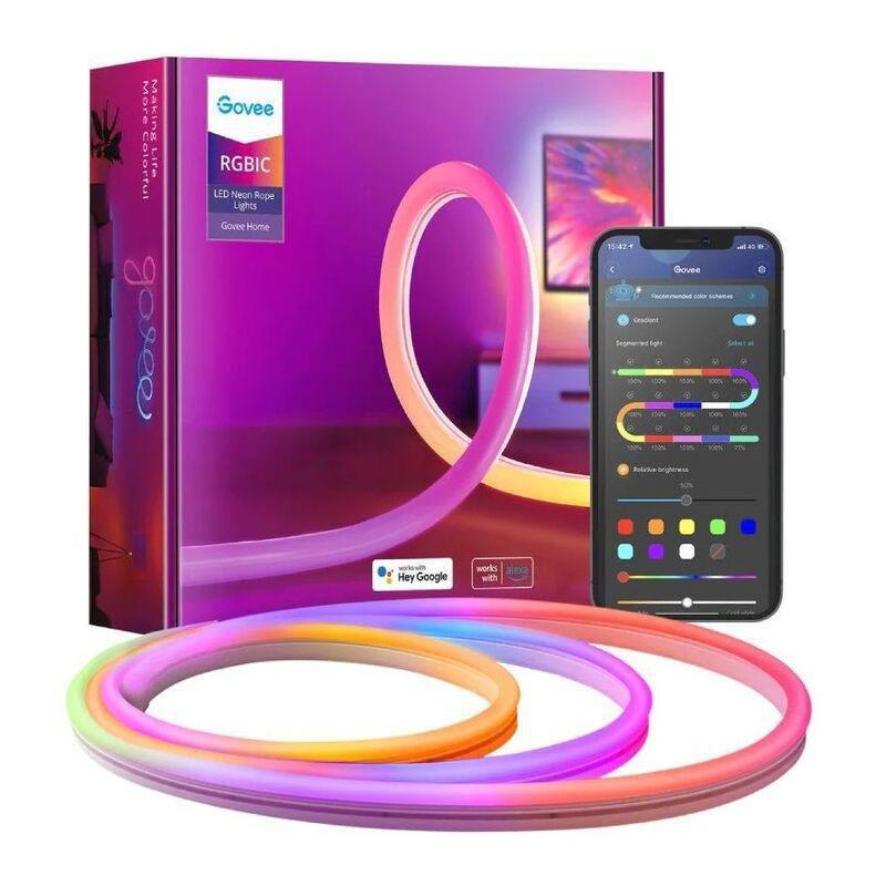 GOVEE - Govee Neon LED Strip Light 10 ft/3m