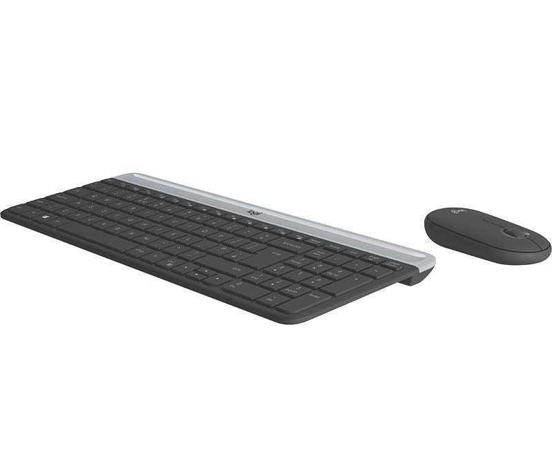 Logitech MK470 Slim Wireless Keyboard/Mouse Combo - Graphite (US English), , large image number 2
