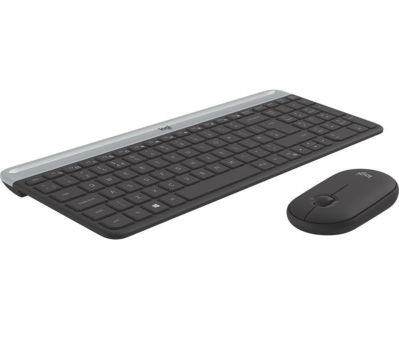 Logitech MK470 Slim Wireless Keyboard/Mouse Combo - Graphite (US English), , large image number 4