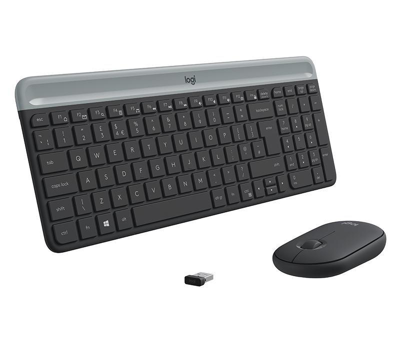 Logitech MK470 Slim Wireless Keyboard/Mouse Combo - Graphite (US English), , large image number 5
