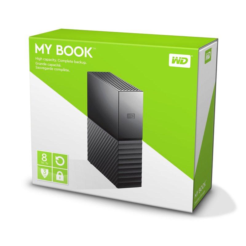 Western Digital My Book 8TB Black External Hard Drive, , large image number 14