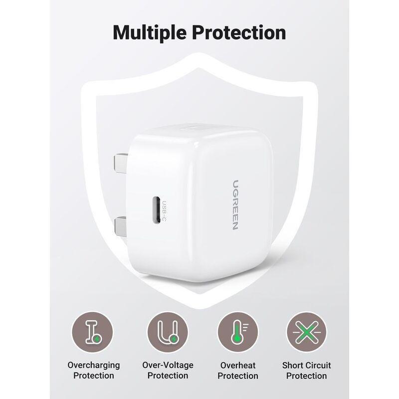 UGREEN 30W PD Fast Charger UK - White, , large image number 4