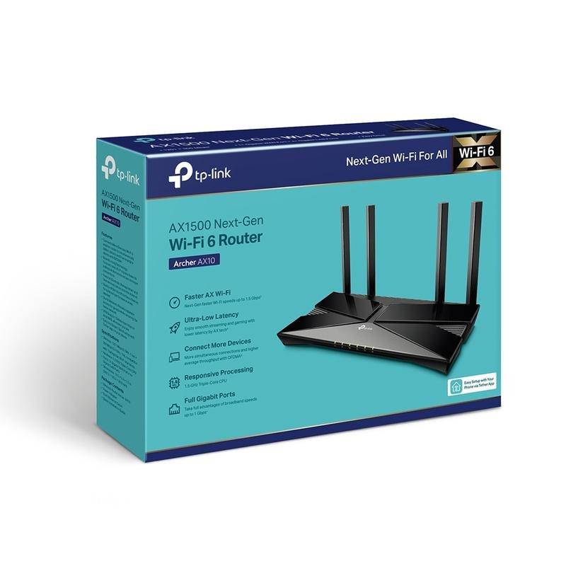 TP-Link Archer AX10 AX1500 Wi-Fi 6 Router, , large image number 2
