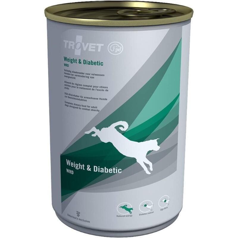Trovet Weight & Diabetic Dog Wet Food Can 400 g, , large image number 0