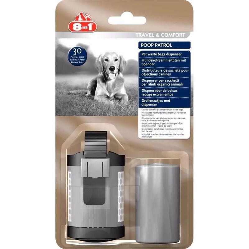 8-in-1 Poop Patrol Dispenser 30Pcs 48ml, , large image number 0