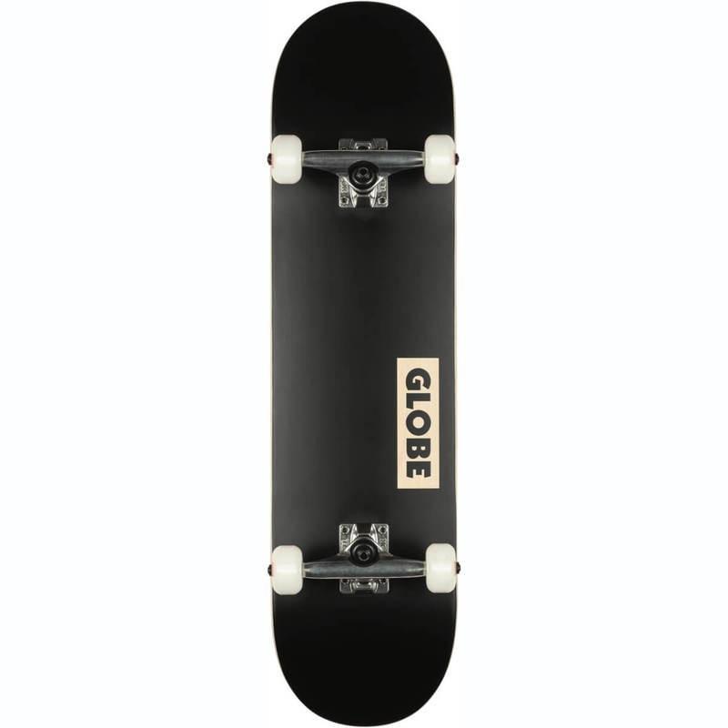 Globe Goodstock Skateboard Black 8.125, , large image number 0
