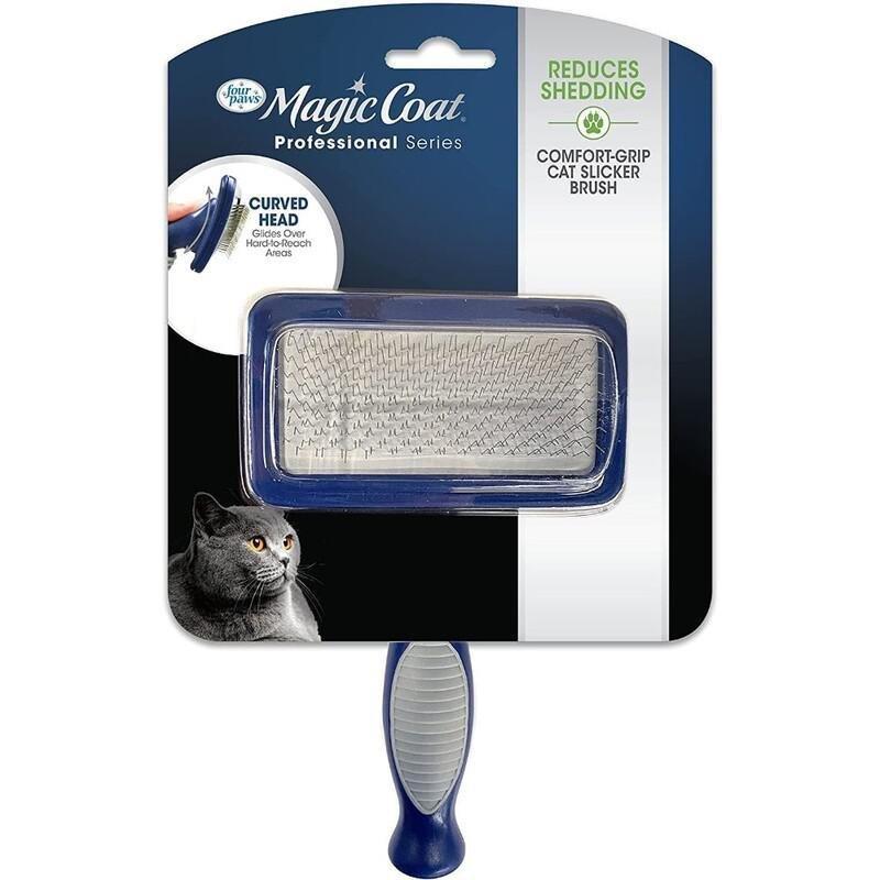 Four Paws Magic Coat Gentle Slicker Wire Brush For Cats, , large image number 0