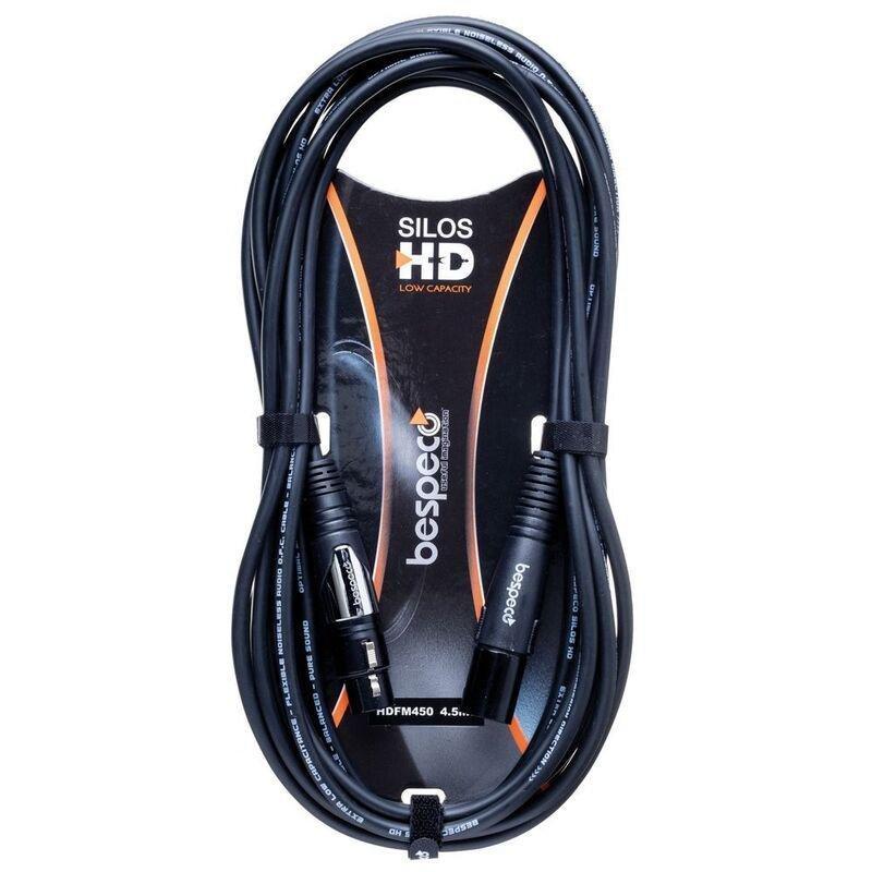 Bespeco HDFM-600 Silos HD Low Capacity Cable XLR Cable 6m, , large image number 1