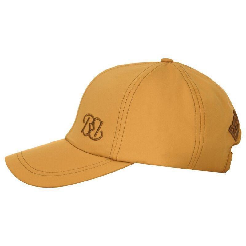 B180 CAPS - B180 Bb Logo3 Adult Unisex Trucker Cap Camel