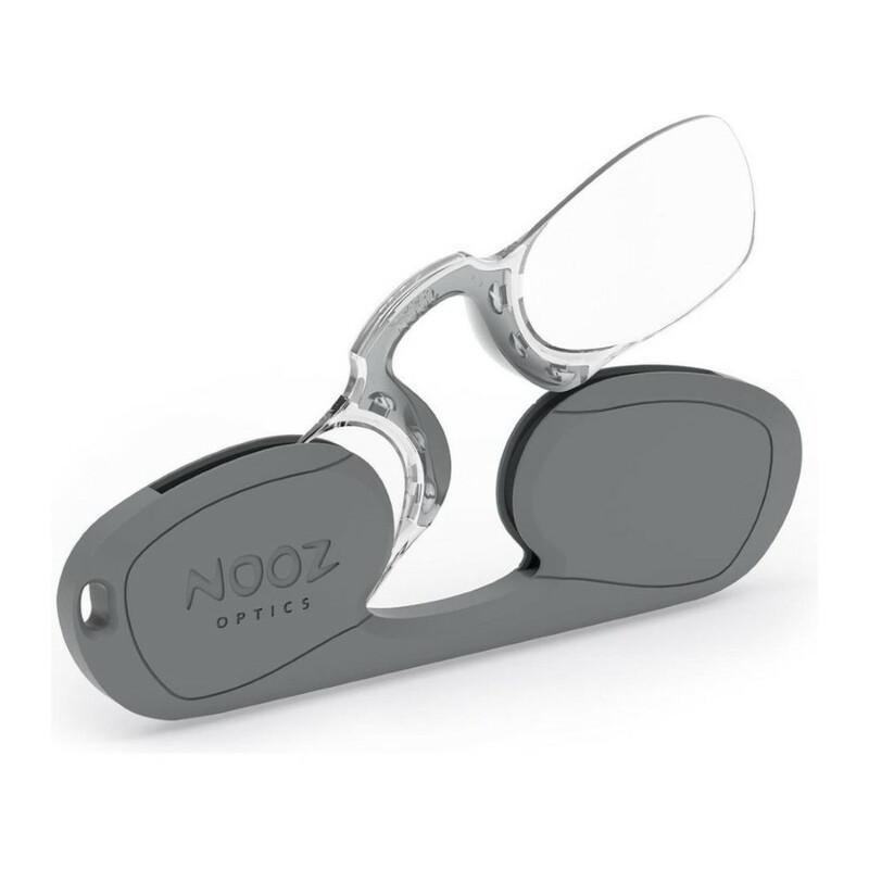Nooz Original Rectangular Reading Glasses Grey (+1 Perscription), , large image number 0