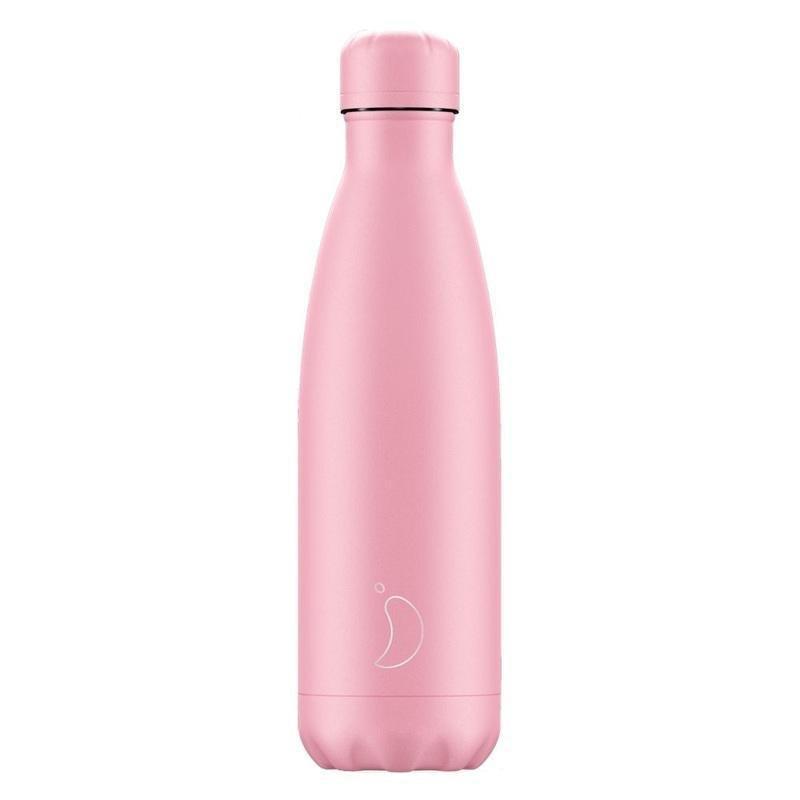 Chilly's Bottle Pastel/Pink 500ml Water Bottles, , medium