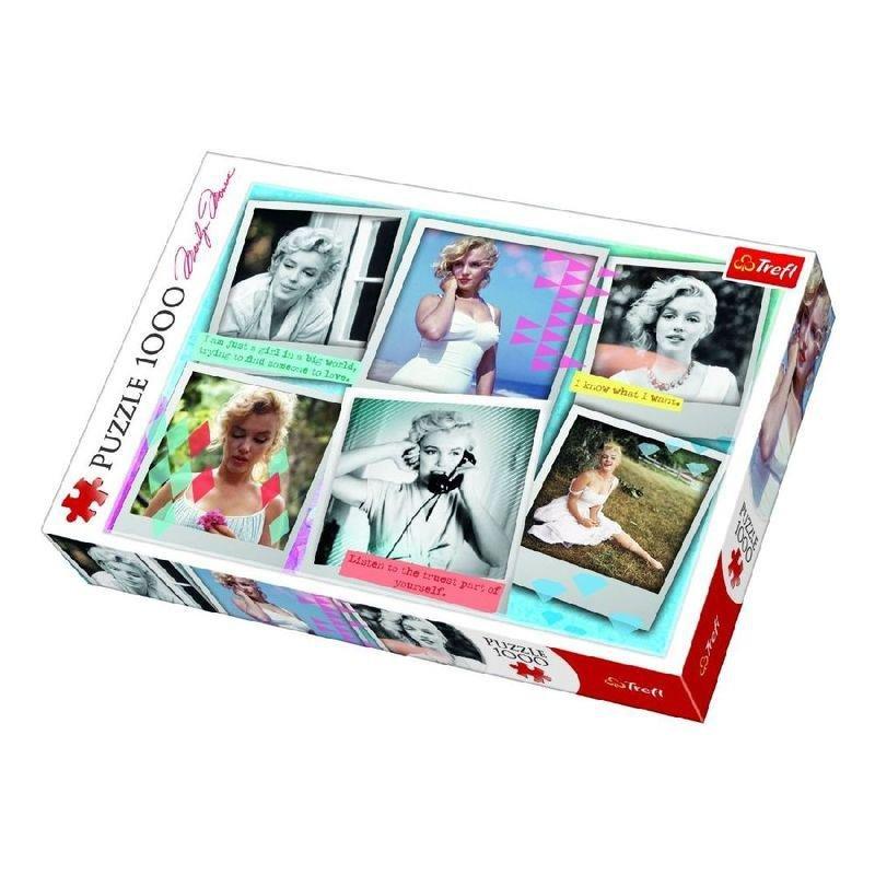 Trefl Photographs Of Marilyn Monroe Jigsaw Puzzle (1000 Pcs), , large image number 0