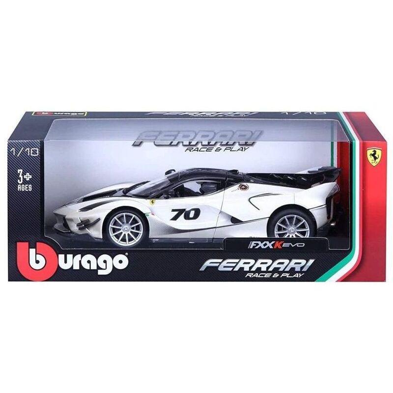 BBurago Ferrari FXX K Evo Race and Play 1.18 Die-Cast Model Car, , large image number 0