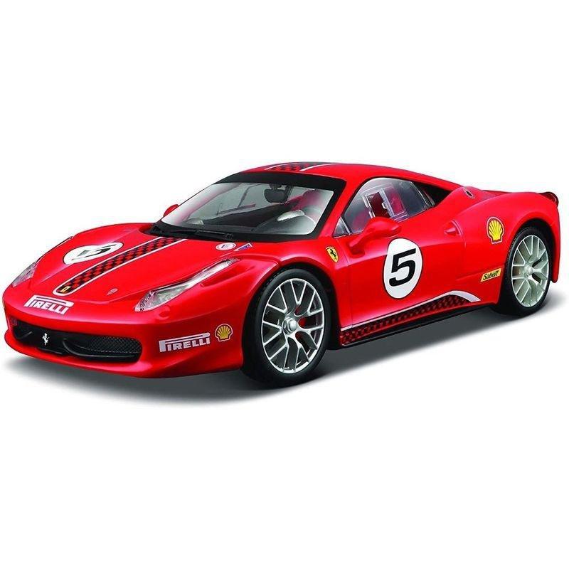 Bburago Ferrari 458 Racing Collection Die-Cast Model 1.24 Scale, , large image number 0