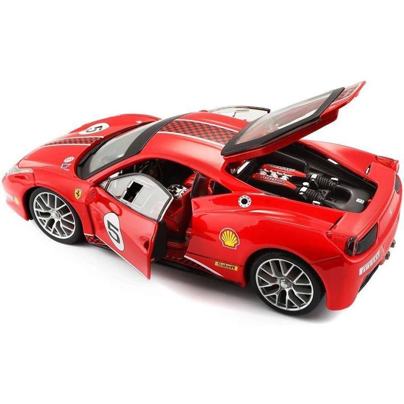 Bburago Ferrari 458 Racing Collection Die-Cast Model 1.24 Scale, , large image number 1