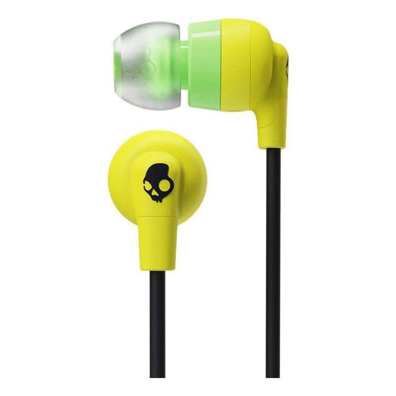 Skullcandy Ink'd+ Electric Yellow In-Ear Earphones with Mic, , large image number 2