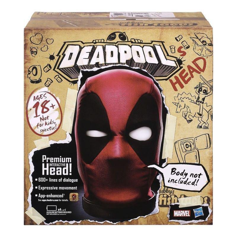 Hasbro Marvel Legends Deadpool's Head Premium Interactive Head, , large image number 4