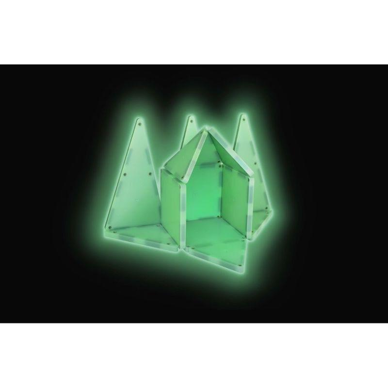 Magna-Tiles Glow 16 Piece Magnetic Building Set, , large image number 4