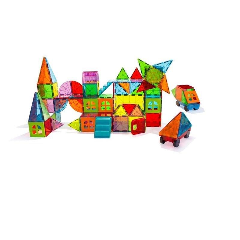 Magna-Tiles Metropolis 110 Piece Magnetic Building Set, , large image number 1