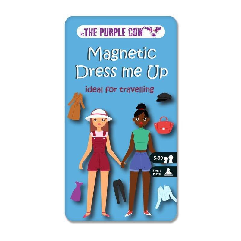 The Purple Cow To Go Magnetic Dress Me Up Travel Game, , large image number 0