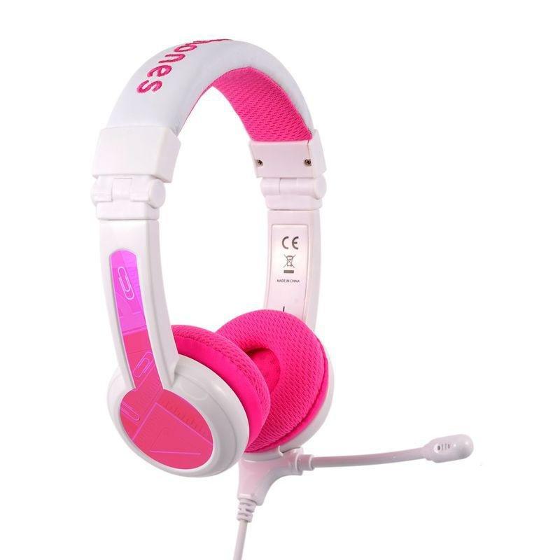 BuddyPhones School Plus Pink Headphones, , large image number 0