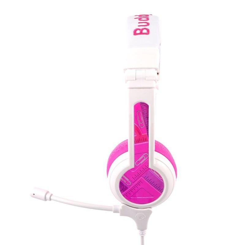 BuddyPhones School Plus Pink Headphones, , large image number 1