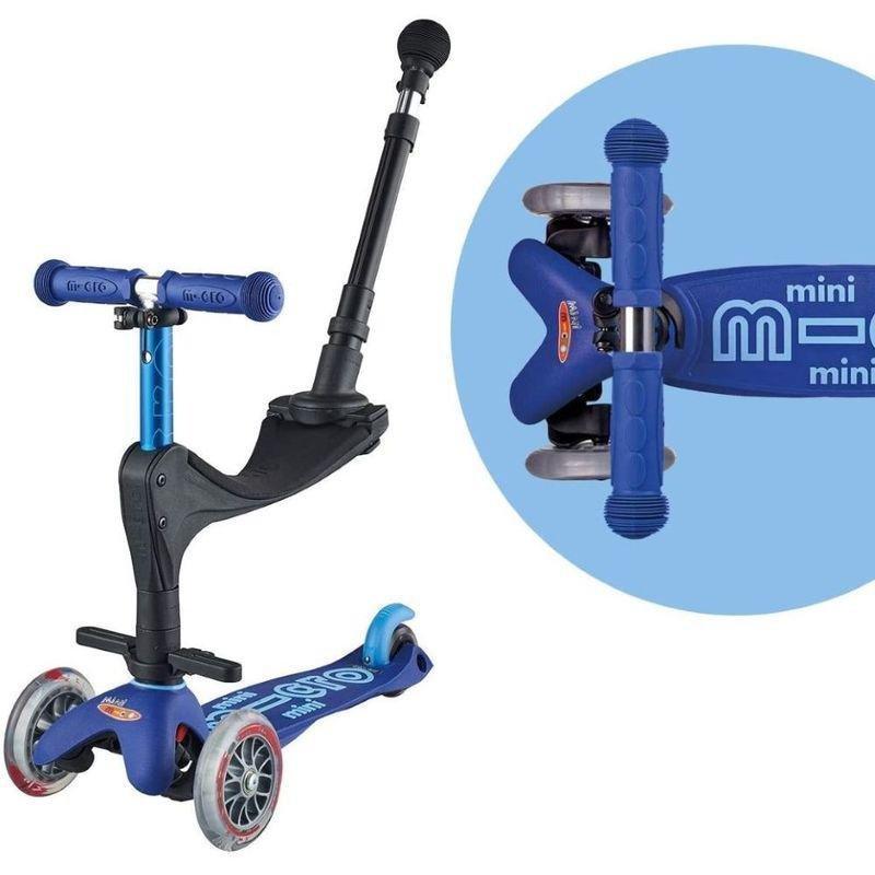 Micro Mini 3-in-1 Deluxe Plus Scooter Blue, , large image number 3