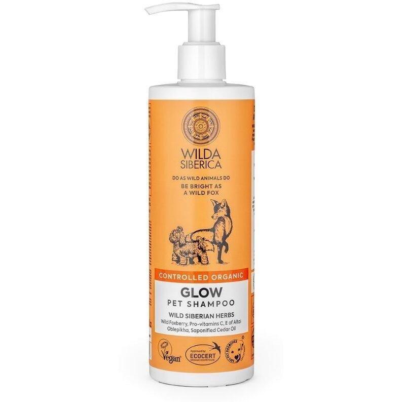 WILDA SIBERICA - Wilda Siberica Controlled Organic - Natural & Vegan Glow Pet Shampoo - 400 ml