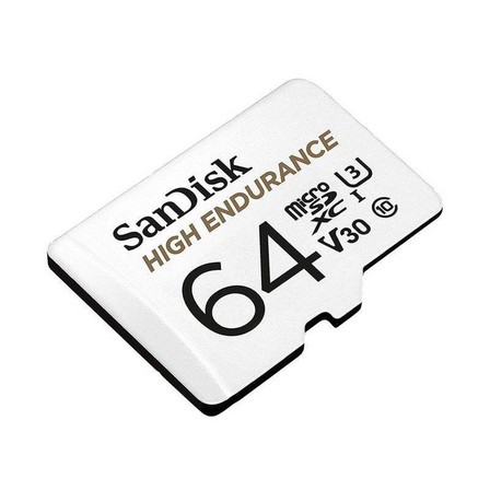 SANDISK - Sandisk 64GB High Endurance MicroSDHC Memory Card with Adapter for Dashcams and Home