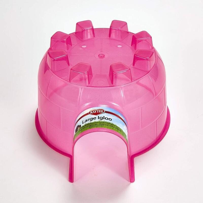 Kaytee Large Pet Igloo - Hideout - House - Nest - For Dwarf Rabbits - Ferrets - Hillas - Guinea Pigs (Colour May Vary), , large image number 0