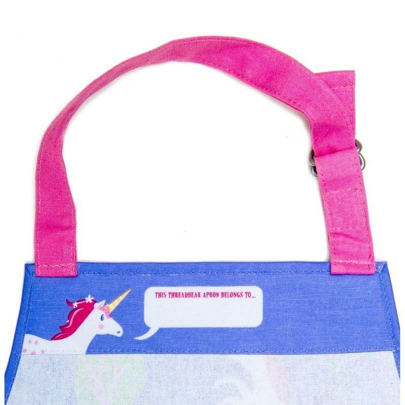 Threadbear Design Lulu L'Unicorn Apron 3-6 Yrs, , large image number 3