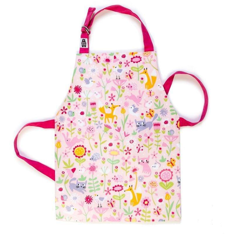 Threadbear Design Flora's Garden Apron 3-6 Yrs, , large image number 0