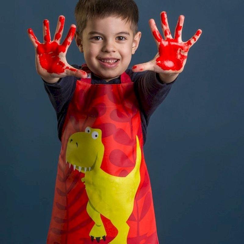 Threadbear Design Dinosaur Apron 3-6 Yrs, , large image number 1