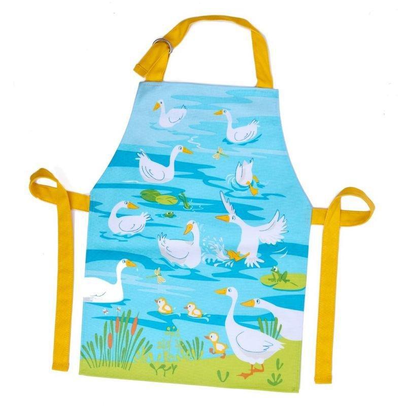 Threadbear Design Gaggle Of Geese Apron 3-6 Yrs, , large image number 0