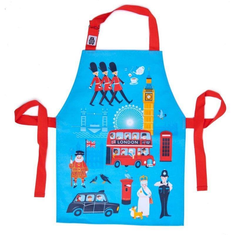 Threadbear Design London Town Apron 3-6 Yrs, , large image number 0