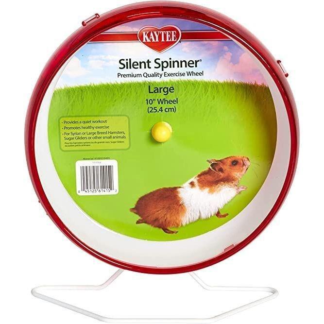 Kaytee Small Animal Silent Spinner Wheel Giant 12 Inch (Assorted Colors), , large image number 0