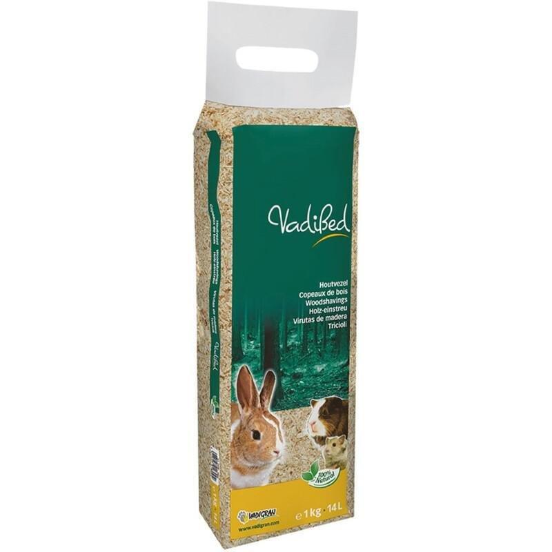 Vadigran Vadibed 14 L Wood Chips For Small Animals 1Kg, , large image number 0