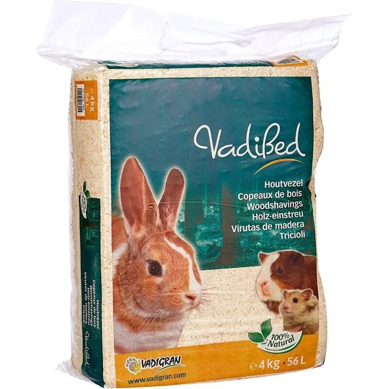 Vadigran Vadibed Wood Chips For Small Animals 56 L - 4 Kg, , large image number 0