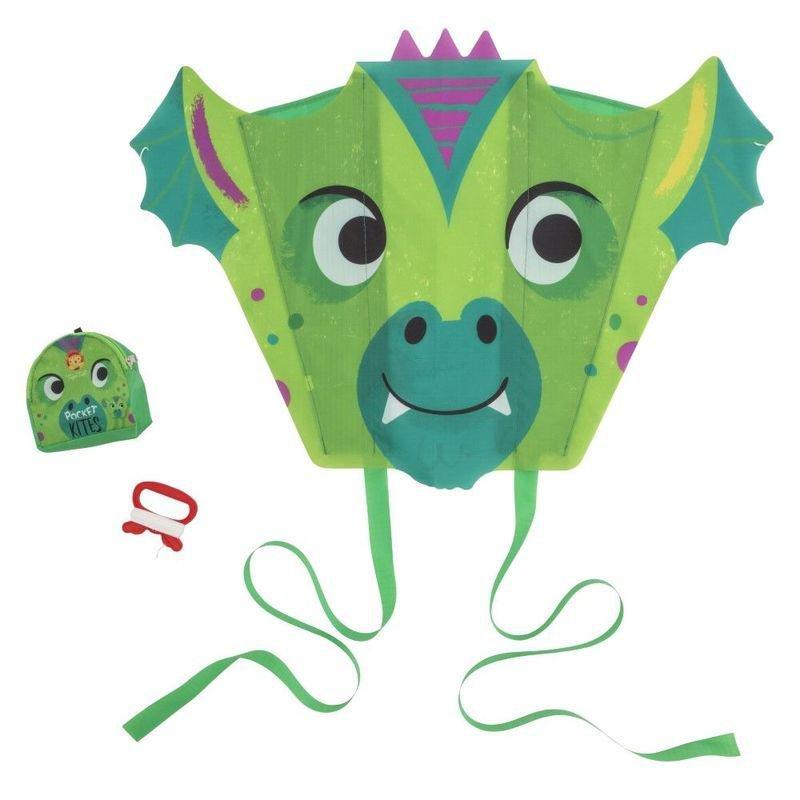 Tiger Tribe Pocket Kite Green Dragon, , large image number 3