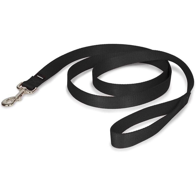 Aspen Pet 20050 Single Nylon Pet Leash - 1-Inch 6-Feet - Black, , large image number 0